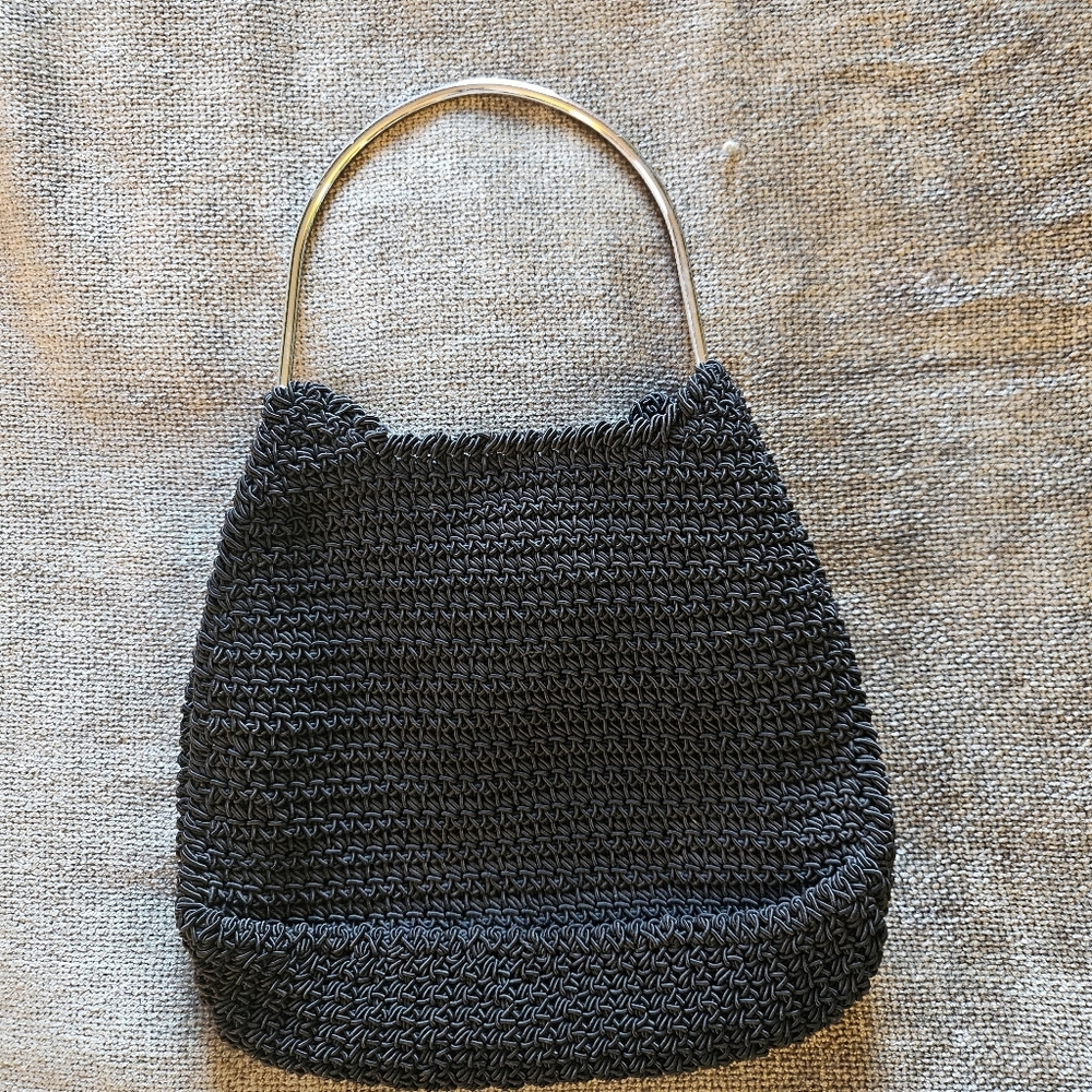 Black Knit Bag